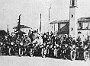 II° 8 Euganeo. Un gruppo di concorrenti in attesa del via dal piazzale di Santa Croce (Laura Calore)